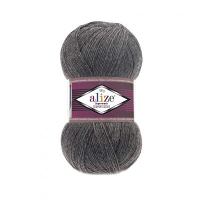 ALIZE SUPERWASH COMFORT SOCKS ( 521 ) 75% SW Шерсть 25% Полиамид 100 г/420 м