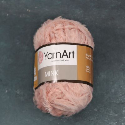 Yarn Art MINK (341 пудра ) 100% Полиамид 50 гр/75 м